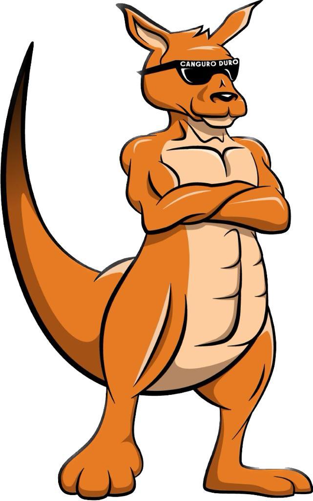 Mascotte ufficiale Canguro Duro